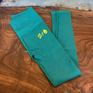Peloton X Spiritual Gangster Kendall Toole Women's Teal Leggings